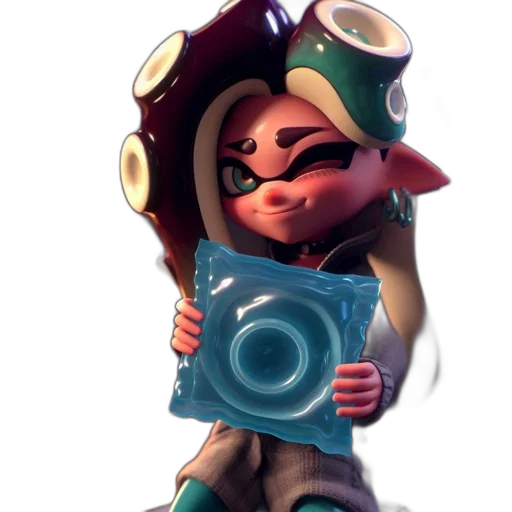weapon, staff, dress, mask transparent PNG cut-out