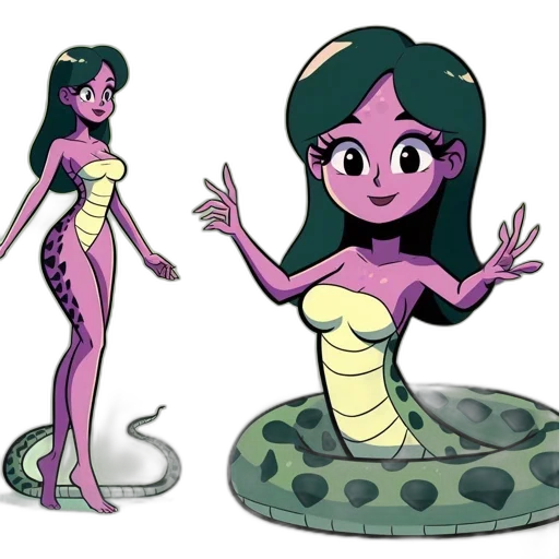 dress, creature, concept art, cartoon transparent PNG cut-out