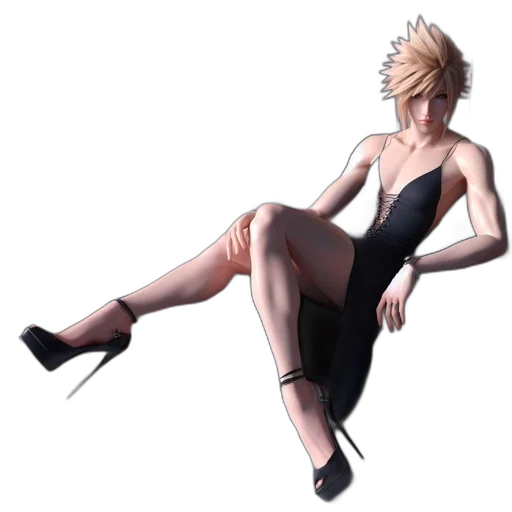 dress, staff, shoes, concept art transparent PNG cut-out