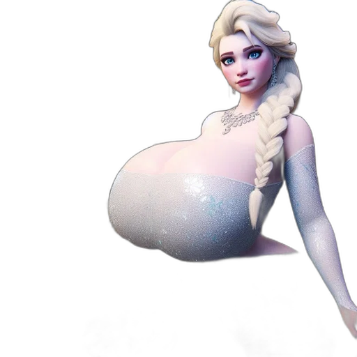 dress, concept art, 3d render, fantasy art transparent PNG cut-out