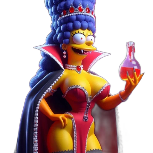 crown, robot, dress, concept art transparent PNG cut-out