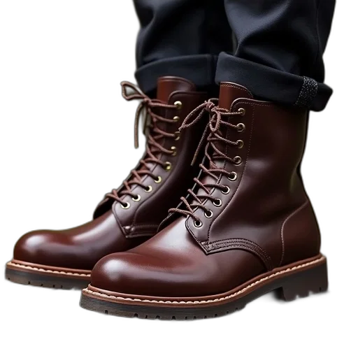 shoes, photorealistic, 3d render, dark transparent PNG cut-out