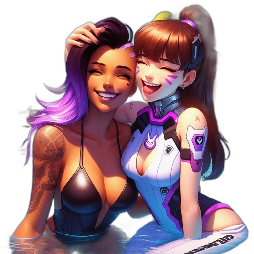 robot, anime, concept art, cyberpunk transparent PNG cut-out