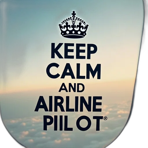keep, calm, love, airline transparent PNG cut-out