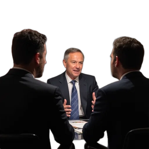 two, men, interviewed, cnn transparent PNG cut-out