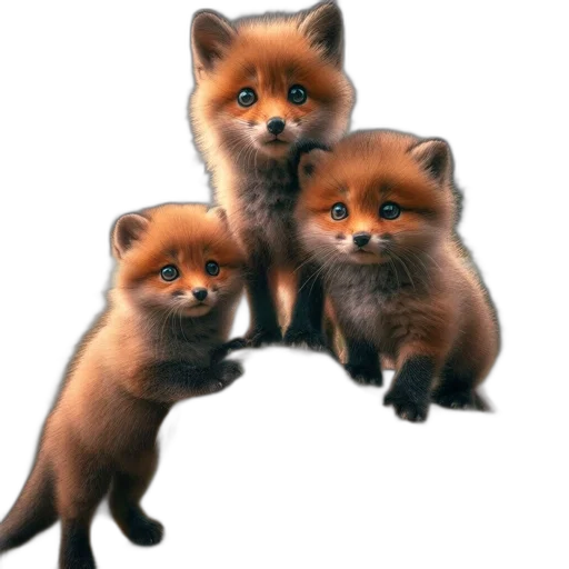 animal, staff, photorealistic, 3d render transparent PNG cut-out