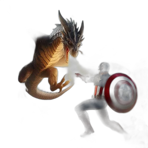 dragon, creature, animal, weapon transparent PNG cut-out