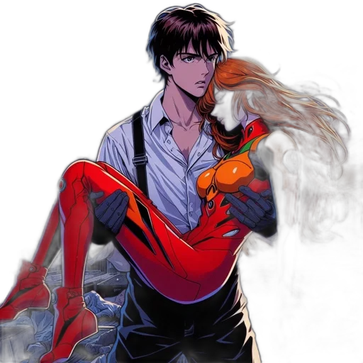 mask, jacket, concept art, comic book art transparent PNG cut-out