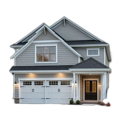 building, 3d render, photorealistic, garage transparent PNG cut-out