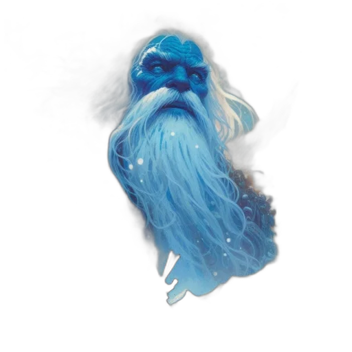 mask, creature, hair, face transparent PNG cut-out