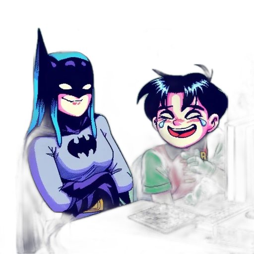 comic book art, concept art, cartoon, pixel art transparent PNG cut-out