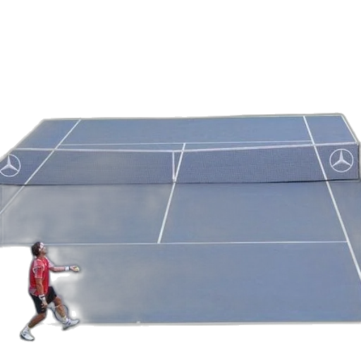 3d render, photorealistic, tennis, match transparent PNG cut-out