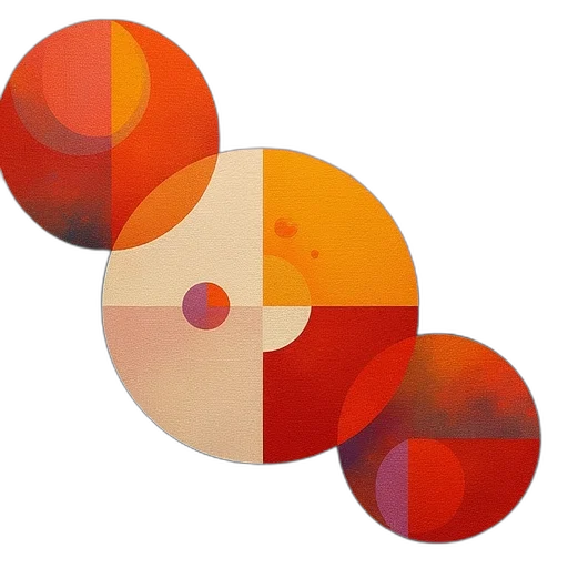 watercolor, 3d render, concept art, outer space transparent PNG cut-out