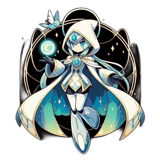 staff, jewelry, robot, dress transparent PNG cut-out