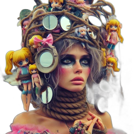mask, jewelry, crown, face transparent PNG cut-out