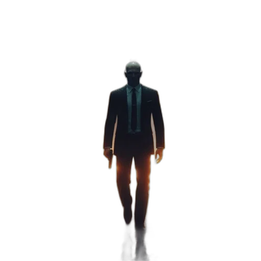 staff, jacket, robot, face transparent PNG cut-out