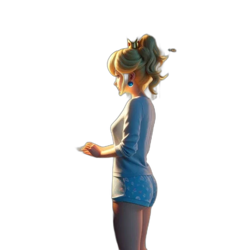 dress, staff, crown, mask transparent PNG cut-out