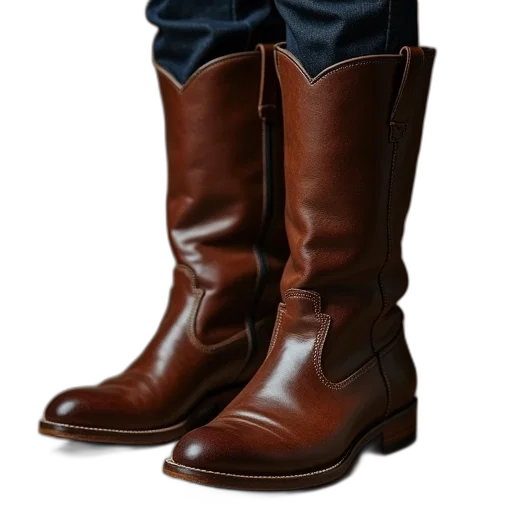 shoes, jacket, photorealistic, 3d render transparent PNG cut-out