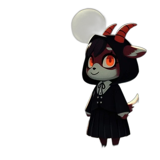 hat, staff, mask, creature transparent PNG cut-out