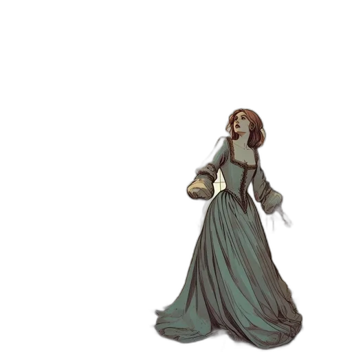 dress, staff, concept art, pixel art transparent PNG cut-out