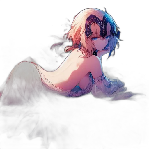 creature, dress, dragon, hair transparent PNG cut-out