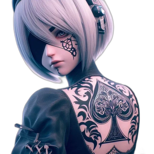 mask, jacket, face, robot transparent PNG cut-out