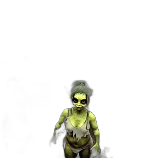 creature, mask, staff, robot transparent PNG cut-out