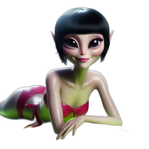 creature, 3d render, concept art, fantasy art transparent PNG cut-out