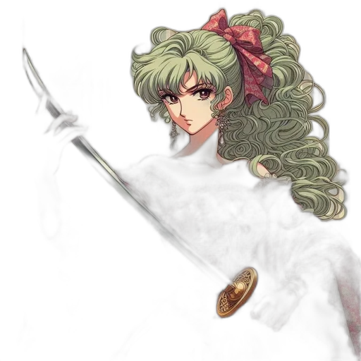 staff, sword, weapon, hair transparent PNG cut-out