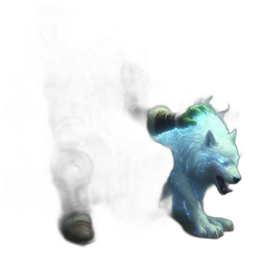 dragon, creature, staff, animal transparent PNG cut-out