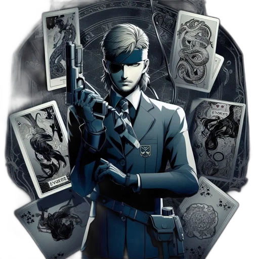 jacket, weapon, mask, staff transparent PNG cut-out