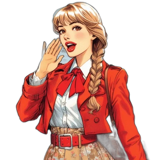 staff, jacket, face, dress transparent PNG cut-out