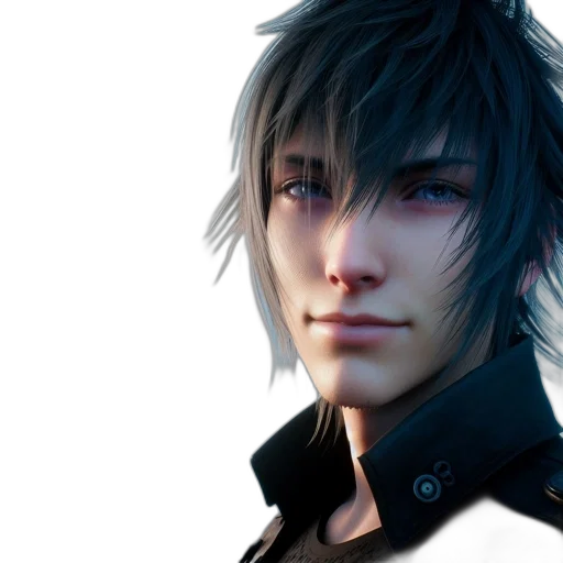 face, jacket, photorealistic, concept art transparent PNG cut-out