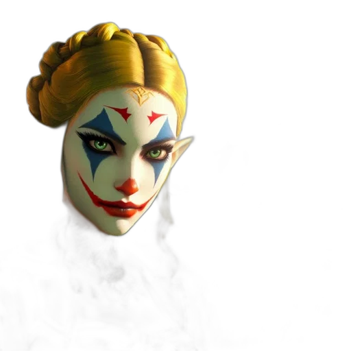 mask, face, crown, staff transparent PNG cut-out