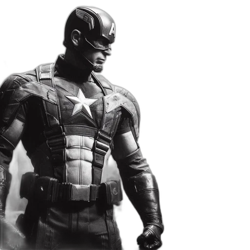 comic book art, concept art, 3d render, photorealistic transparent PNG cut-out