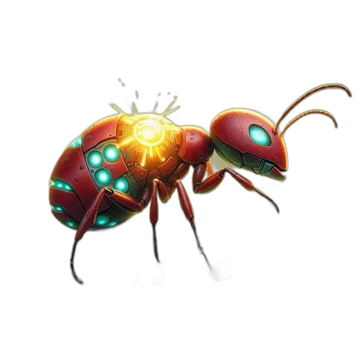 animal, creature, robot, concept art transparent PNG cut-out