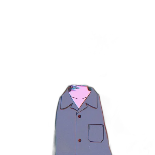 jacket, dress, hat, staff transparent PNG cut-out