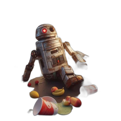 robot, food, creature, weapon transparent PNG cut-out