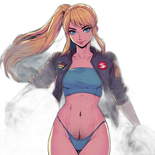 jacket, concept art, anime, cyberpunk transparent PNG cut-out