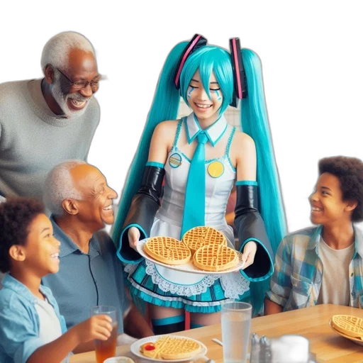 food, robot, weapon, staff transparent PNG cut-out