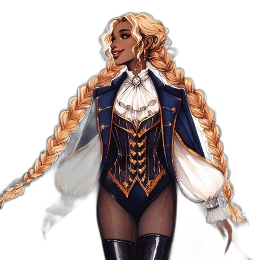 dress, jacket, concept art, fantasy art transparent PNG cut-out