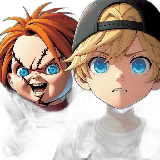 anime, concept art, cartoon, comic book art transparent PNG cut-out