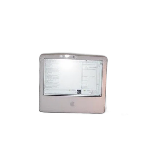 pastel, desk, imac, laptop transparent PNG cut-out
