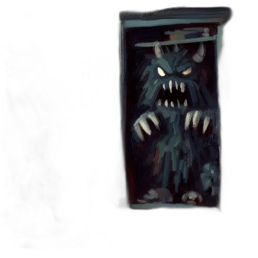 creature, mask, animal, face transparent PNG cut-out