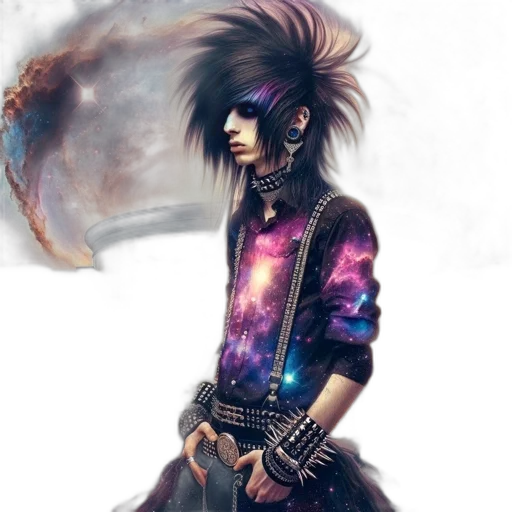 staff, hair, fantasy art, concept art transparent PNG cut-out