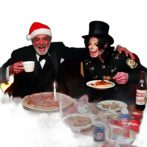 food, concept art, two, men transparent PNG cut-out