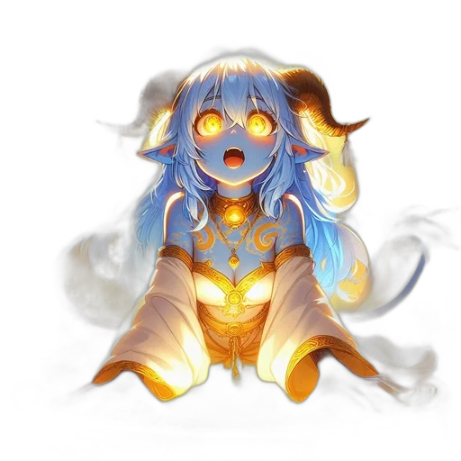 dragon, staff, creature, mask transparent PNG cut-out
