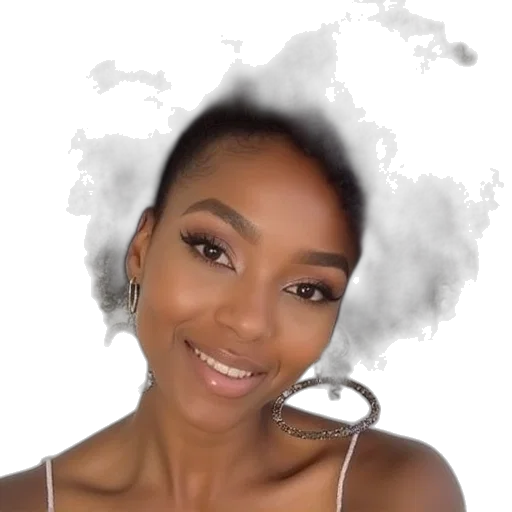 face, hair, crown, creature transparent PNG cut-out
