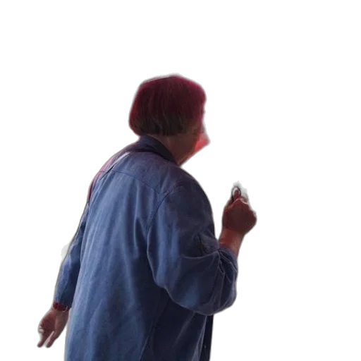 jacket, staff, hat, bottle transparent PNG cut-out