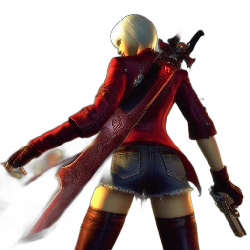 weapon, jacket, staff, sword transparent PNG cut-out